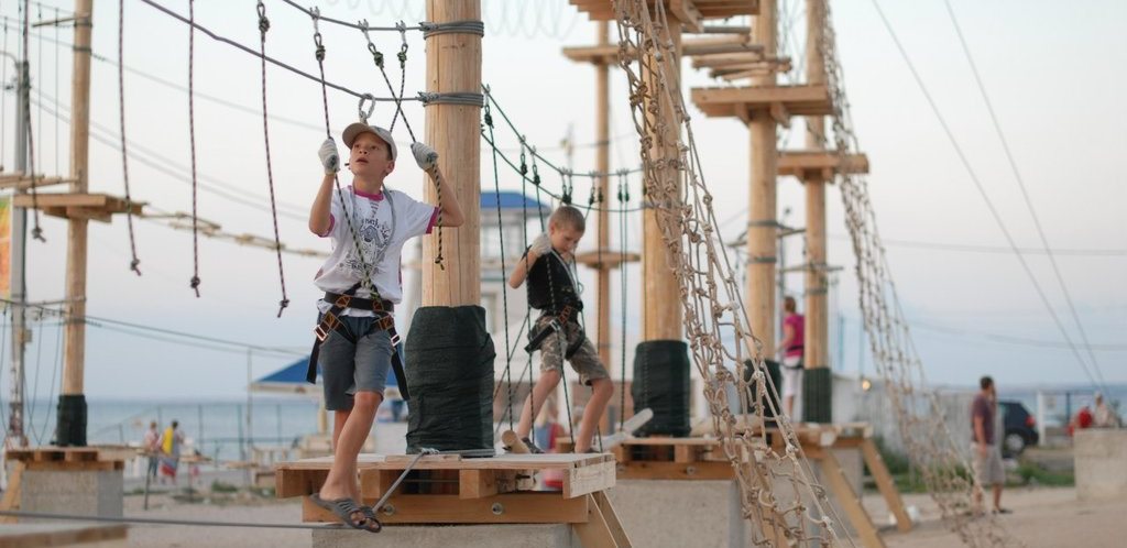Веревочный парк для детей в Севастополе